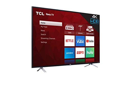 TCL 55S405 55-Inch 4K Ultra HD Roku Smart LED TV (2017 Model)