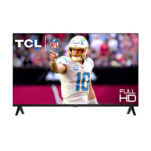 TCL 40-Inch Class S3 1080p LED Smart TV with Google TV (40S350G, 2023 Model), Google Assistant Built-in with Voice Remote, Compatible with Alexa, Streaming FHD Television