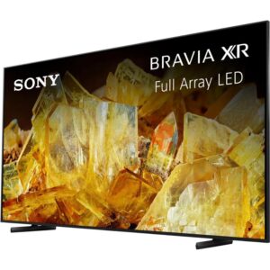 Sony XR85X90L Bravia XR 85" X90L 4K HDR Full Array LED Smart TV (2023 Model) Bundle with Deco Gear Home Theater Soundbar with Subwoofer, Wall Mount Accessory Kit, 6FT 4K HDMI 2.0 Cables and More