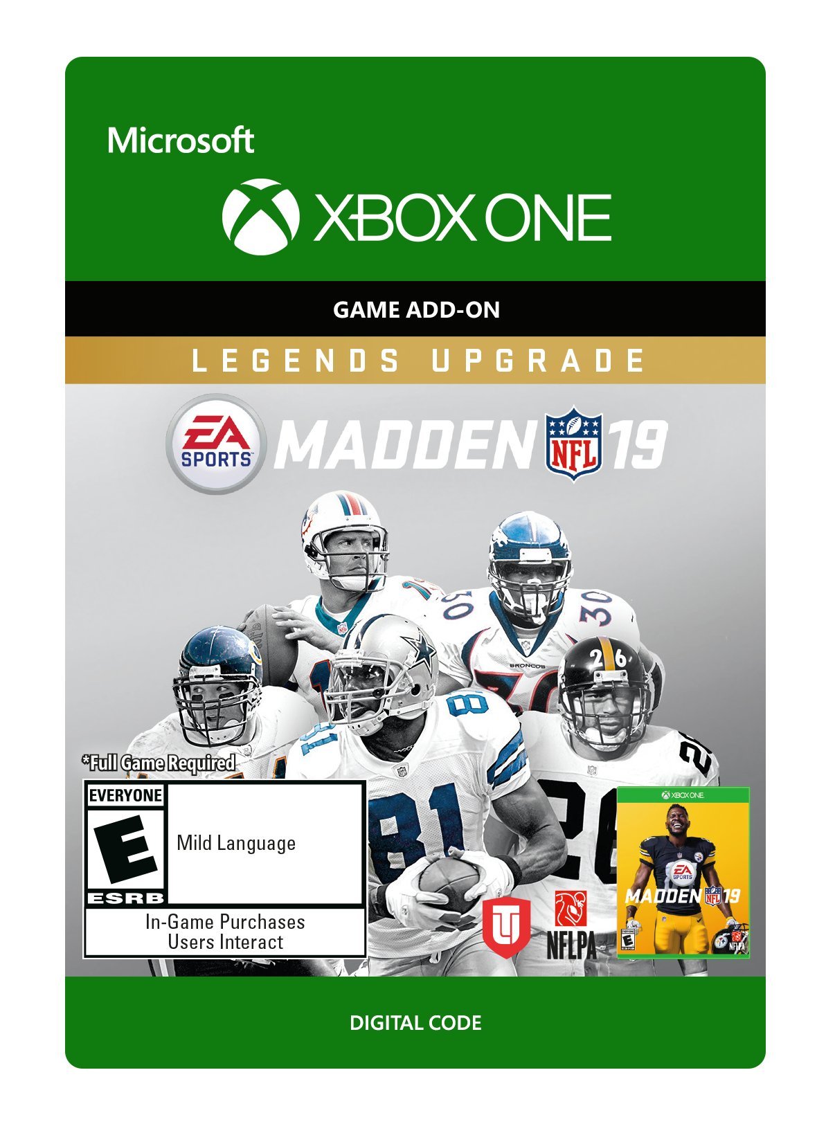 Madden 19 - Legends Upgrade - Xbox One [Digital Code]