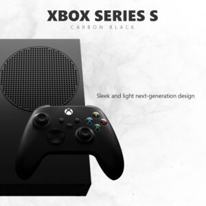 Xbox Series S 1TB SSD All-Digital Gaming Console 1440p Gaming 4K Streaming Carbon Black [video game] [video game] [video game] [video game] [video game] [video game] [video game] [video game] [video game] [video game] [video game] [video game] [video game