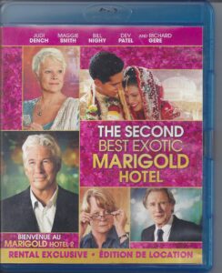 the second best exotic marigold hotel [blu-ray]