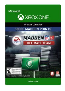 madden 18 - 12000 ultimate team points - xbox one [digital code]