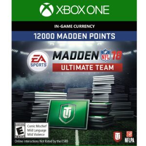 Madden 18 - 12000 Ultimate Team Points - Xbox One [Digital Code]