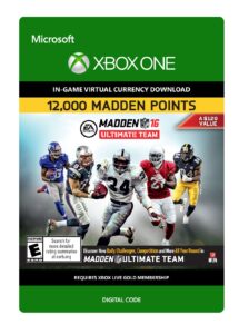 madden nfl 16: 12000 points - xbox one digital code