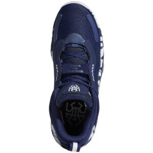 adidas New D.O.N. Issue 3 Shoe - Unisex Basketball Men 9/Women 10 Navy/White