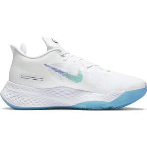 Nike Men's Air Zoom BB NXT Basketball Shoes (White/White/Flash Crimson/Hyper Violet, Numeric_10)