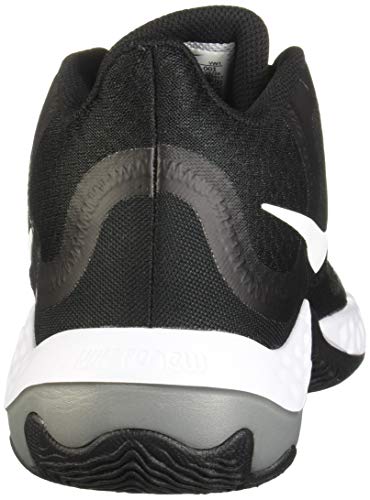 Nike Renew Elevate Mens Basketball Trainers CK2669 Sneakers Shoes (UK 11 US 12 EU 46, Black White Smoke Grey 001)