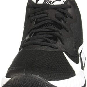 Nike Renew Elevate Mens Basketball Trainers CK2669 Sneakers Shoes (UK 11 US 12 EU 46, Black White Smoke Grey 001)