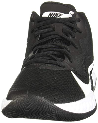 Nike Renew Elevate Mens Basketball Trainers CK2669 Sneakers Shoes (UK 11 US 12 EU 46, Black White Smoke Grey 001)