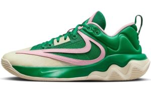 nike men's sneaker three quarters tall, malachite malachite med soft pink, 12