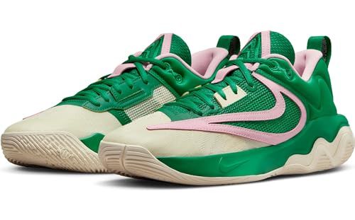 NIKE Men's Sneaker Three Quarters Tall, Malachite Malachite Med Soft Pink, 12