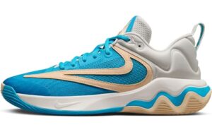 nike men's sneaker three quarters tall, phantom blue lightning ice peach, 11.5