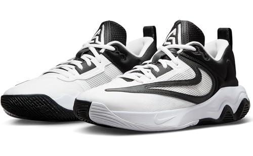 NIKE Men's Sneaker Three Quarters Tall, White Black, 7.5