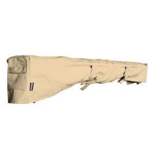 advaning all-weather protective cover for 10' wide retractable awnings, heavy-duty weather proof polyester fabric, color: beige, ac1000-p861t