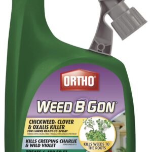 Ortho Weed B Gon Chickweed, Clover & Oxalis Killer for Lawns, 32 Oz.