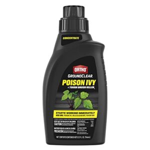 ortho groundclear poison ivy & tough brush killer2 - weed killer concentrate, 32 fl. oz.