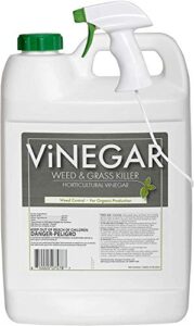 vinegar weed & grass killer with sprayer – weed & grass killer approved for organic production | pet safe | glyphosate free herbicide - 1 gallon with sprayer