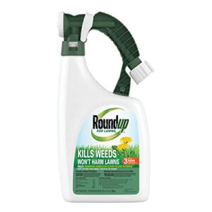 Roundup For Lawns₃ Ready-To-Spray - Tough Weed Killer for Use on Northern Grasses, 32 oz.