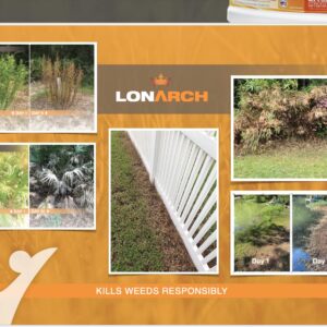 Lonarch Weed & Grass Killer (1 Gallon Concentrate) Eco-Friendly Solution - Safe for Pets, People, and Wildlife…