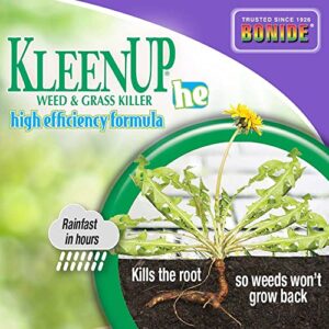 Bonide KleenUP He High Efficiency Weed & Grass Killer Concentrate, 32 oz