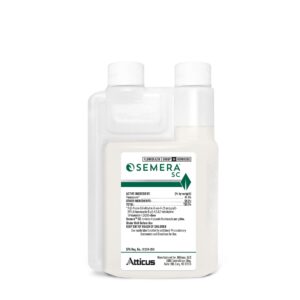 Semera SC Herbicide Concentrate (8 oz) by Atticus (Compare to SureGuard) – Flumioxazin Weed Killer – Season Long Lawn and Aquatic Weed Control