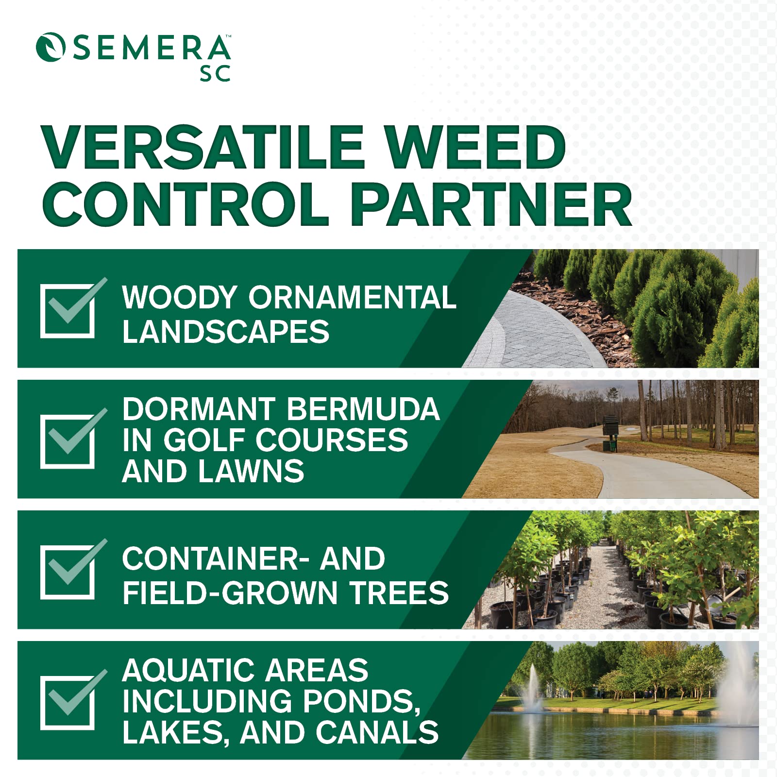 Semera SC Herbicide Concentrate (8 oz) by Atticus (Compare to SureGuard) – Flumioxazin Weed Killer – Season Long Lawn and Aquatic Weed Control