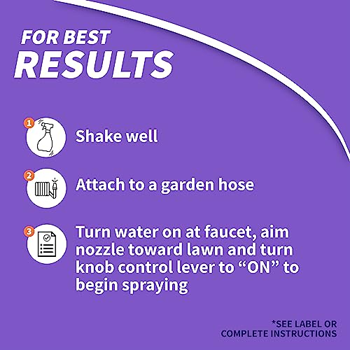 Bonide Liquid Weed & Feed 20-0-0, 32 oz Ready-to-Spray Weed Control and Fertilizer for Outdoor Lawn & Garden Use