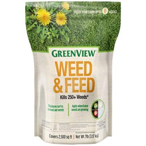 greenview weed & feed - 7 lb. - covers 2,500 sq. ft.