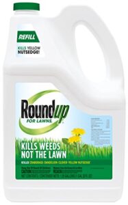 roundup for lawns1 refill (northern), 1.25 gal. - lawn safe weed killer for northern lawns - kills crabgrass, dandelion, clover and yellow nutsedge - kills weeds, not the lawn