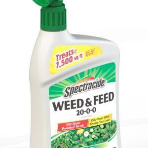 Spectracide Weed And Feed 20-0-0 32 Ounces, With QuickFlip Hose-End Sprayer (6 pack)