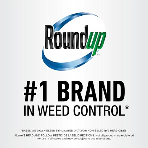 Roundup Poison Ivy Plus Tough Brush Killer₂ Concentrate, Visible Results in Hours, 32 fl. oz.