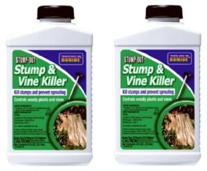 bonide vine & stump killer with applicator concentrate 8 oz, 2 pack