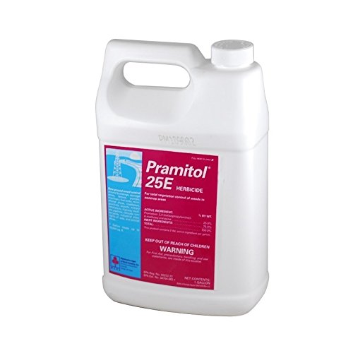 Pramitol 25e Bare Ground Herbicide 1 Gallon Non-selective Herbicide Prometon 25% NOT FOR SALE TO: CA; DC; AK; HI