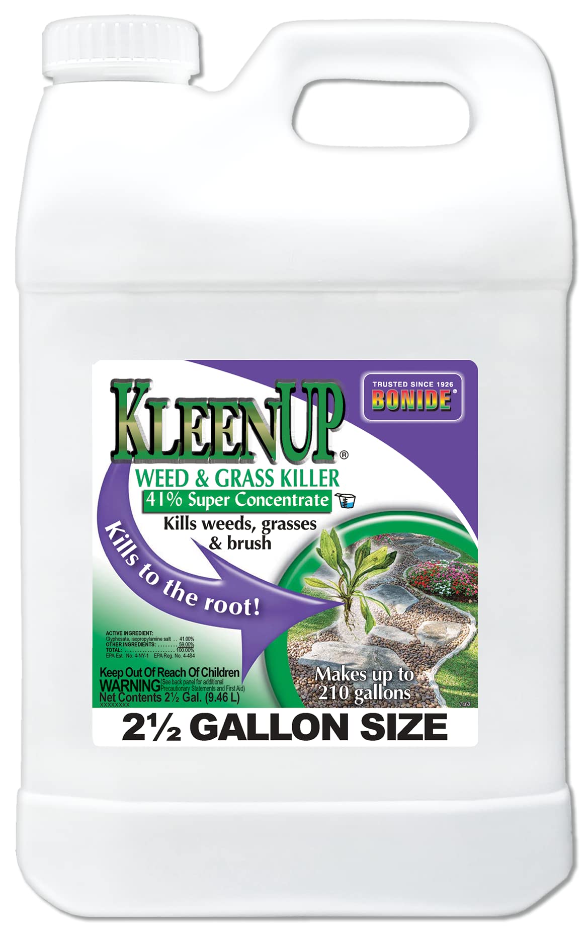 BONIDE PRODUCTS 7463 Concentrate Weed Killer, 2.5-Gallon