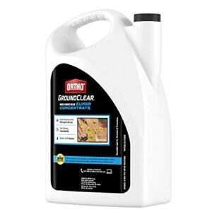 Ortho GroundClear Weed and Grass Killer Super Concentrate1: Treats up to 8,960 sq. ft., Fast Acting, Kills to the Root, 1 gal.