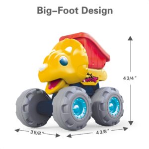 iPlay, iLearn Toddler Dinosaur Monster Truck Toys, Baby Pull Back Toy Cars for 1 2 3 Year Old Boys, Big Dino Construction Vehicles Excavator Dump Truck, Cool Birthday Gifts for 12 18 24 Month Kids