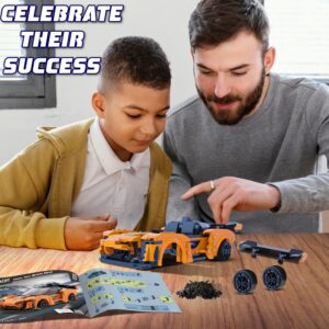 WISEPLAY STEM Toys for 7 Year Old Boys & Girls - STEM Remote Control Car Building Kit - STEM Projects for Kids Ages 6-8 - Compatible with Legos for 7-9year Boys & Girls - STEAM Building Toy New 2023