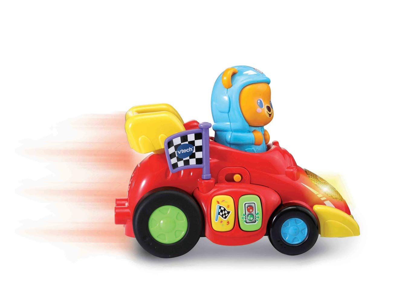 Vtech Baby Race-Along Bear Baby Toy Car For Ages 12-36 Months