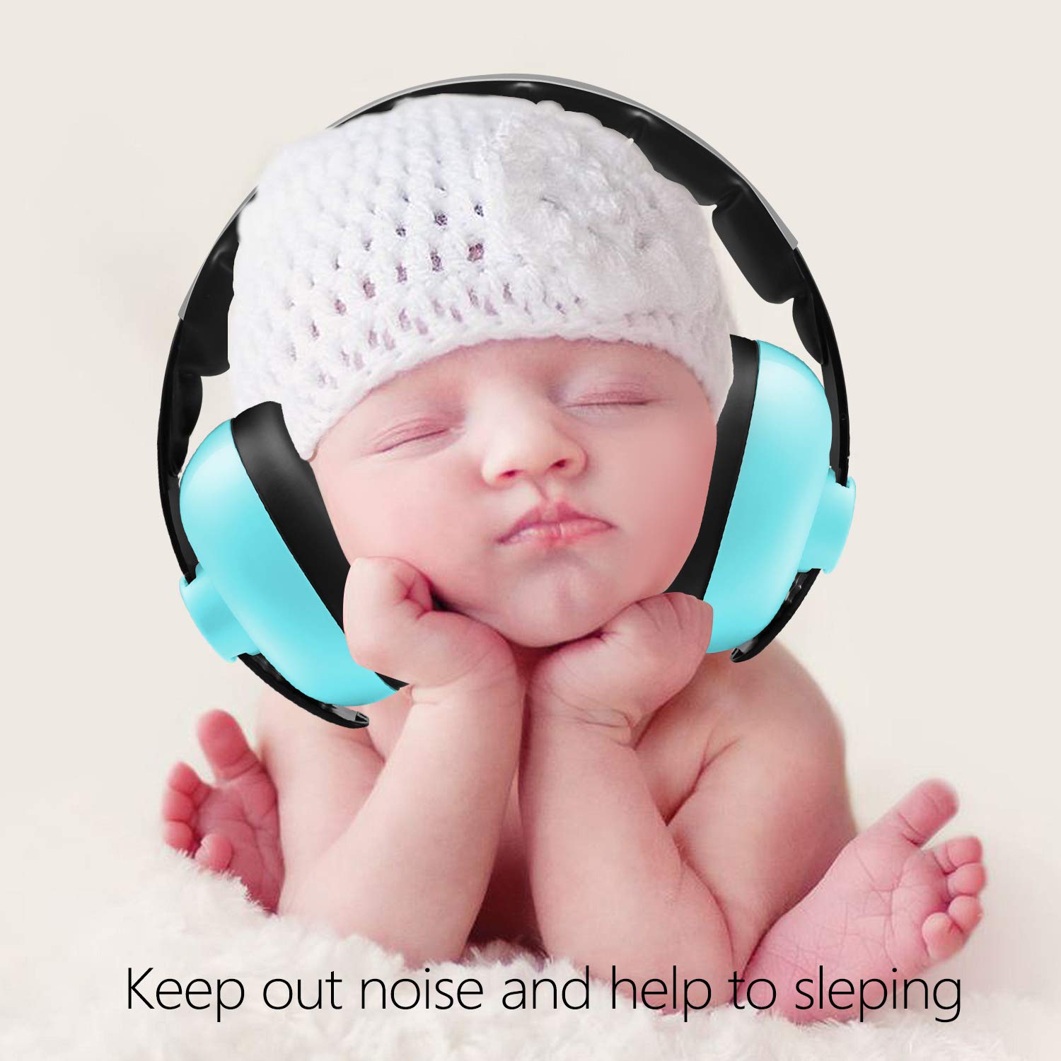 BBTKCARE Earmuffs Infant Hearing Protection Baby Headphones Noise Cancelling Headphones for Babies for 3 Months to 3 Years