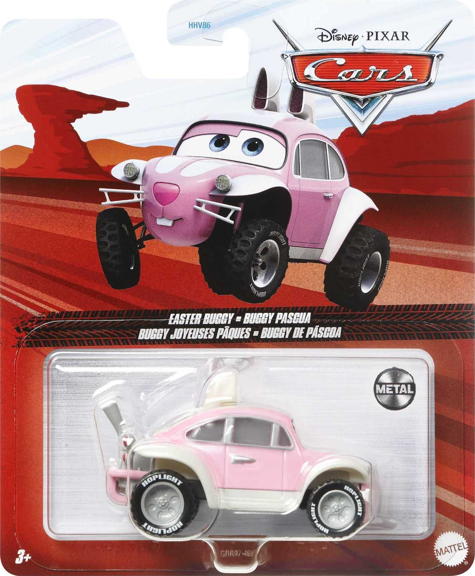 Disney Cars Toys The Easter Buggy, Miniature, Collectible Racecar Automobile Toys Based on Cars Movies, for Kids Age 3 and Older