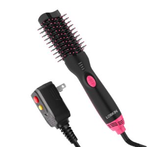 hair dryer brush 2.0,blow dryer brush in one - 4 in 1 one-step hair dryer and styler volumizer with negative ion anti-frizz hot air brush for drying straightening curling salon