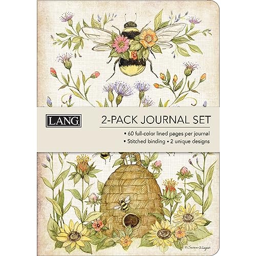 LANG Spring Bees Two Pack Journals (1342006)