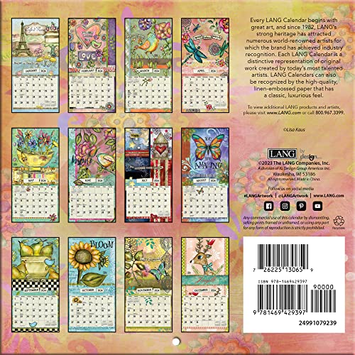 LANG Color My World 2024 Mini Wall Calendar (24991079239) Multi