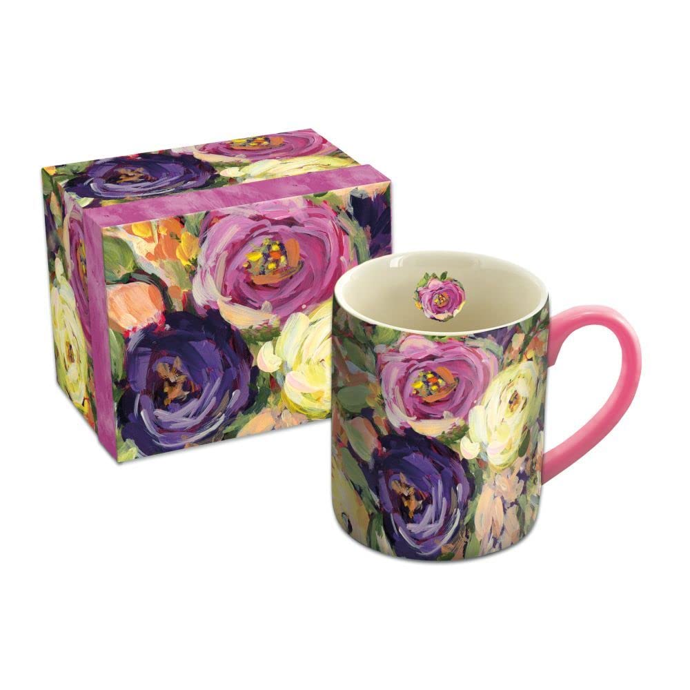 LANG Gallery Florals 14 Oz. Mug (10995021233)