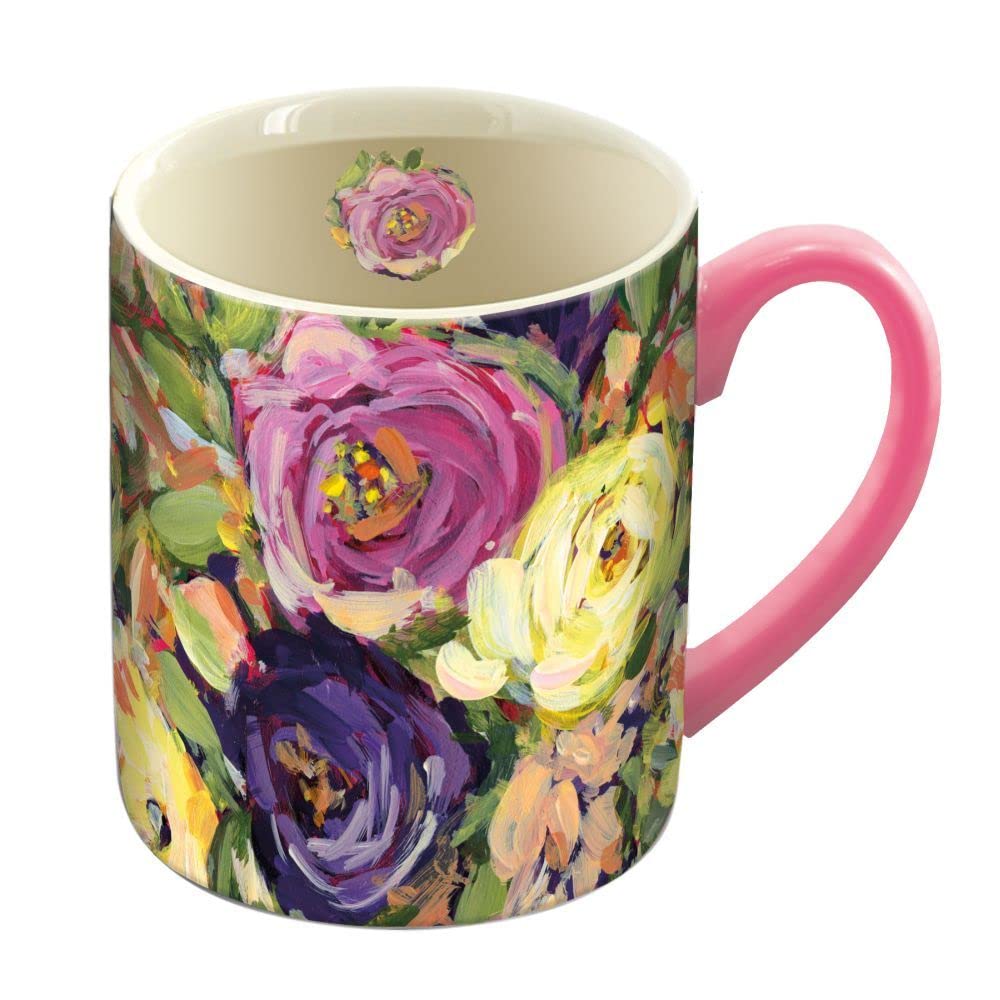 LANG Gallery Florals 14 Oz. Mug (10995021233)