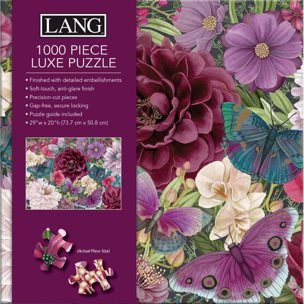 LANG Midnight Garden Luxe 1000 Piece Puzzle (5043103)