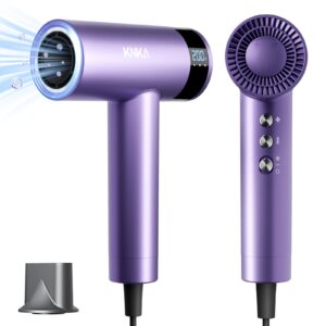 knka hair dryer, high speed blow dryer, negative ionic hairdryer with 4 temps