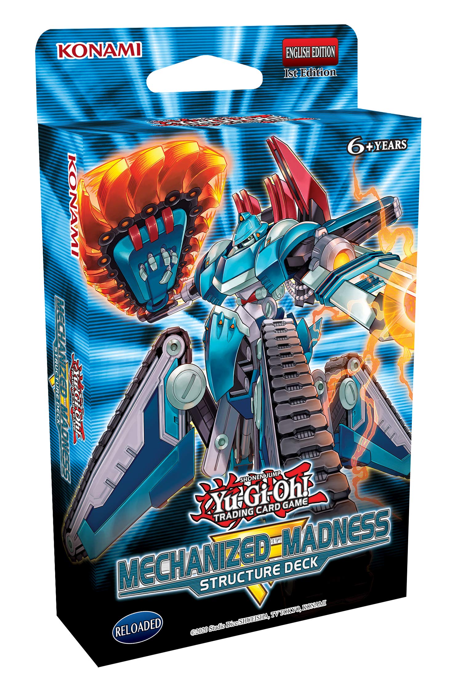 YU-GI-OH! KONMEMA Mechanized Madness Structure Deck