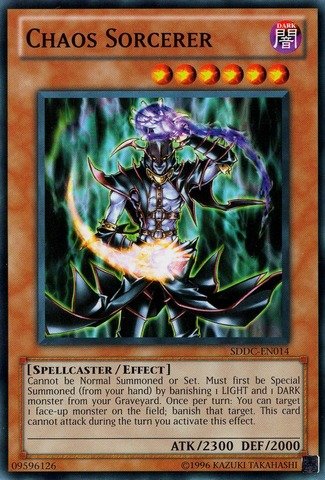 Yu-Gi-Oh! - Chaos Sorcerer (SDDC-EN014) - Structure Deck: Dragons Collide - Unlimited Edition - Common